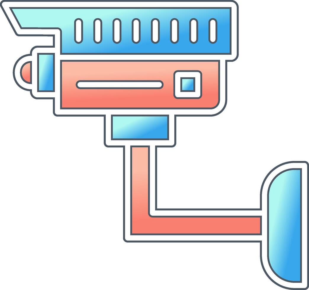 icona del vettore telecamera cctv