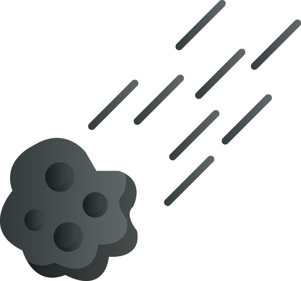 meteora vettore icona