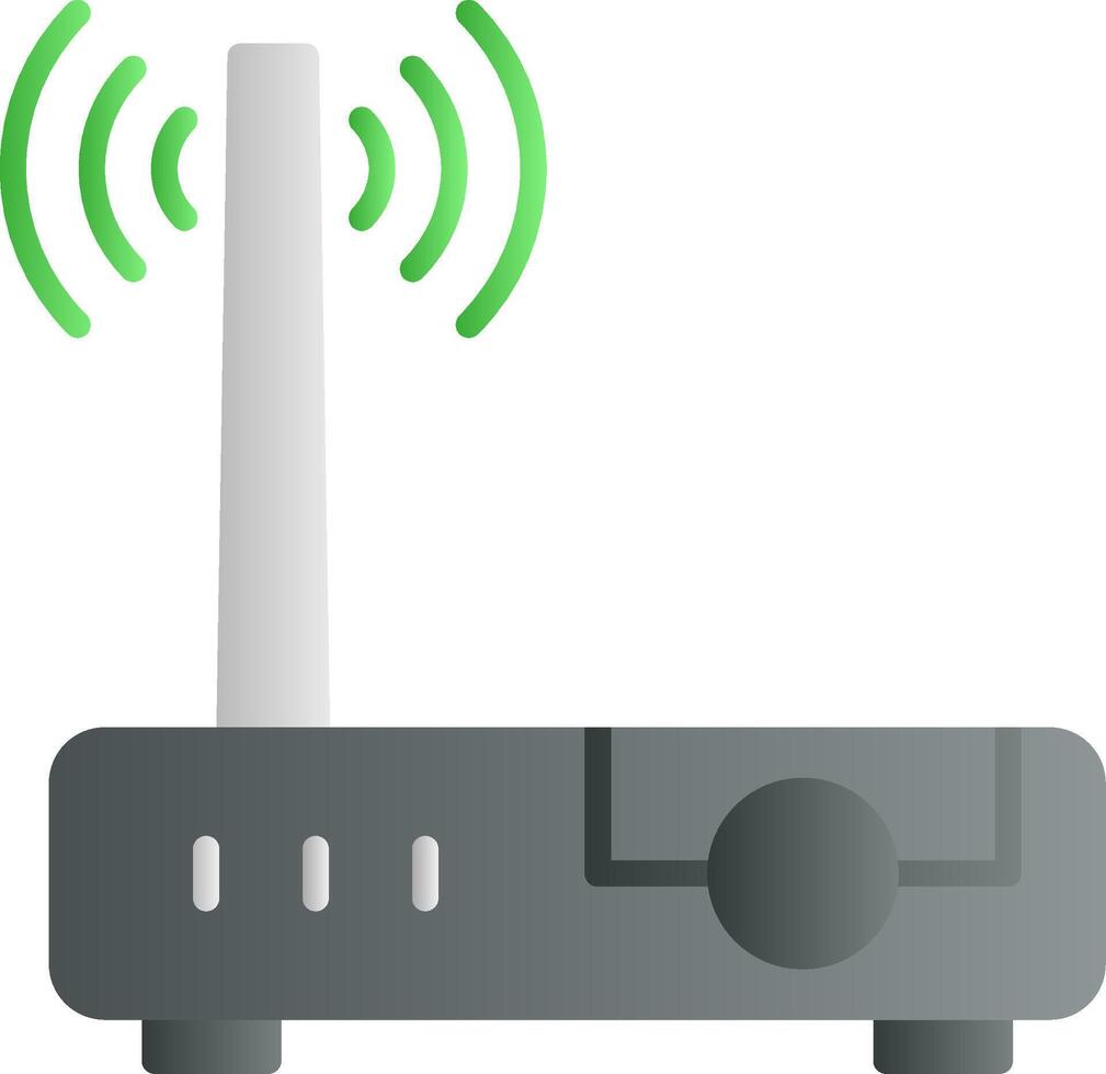 router dispositivo vettore icona