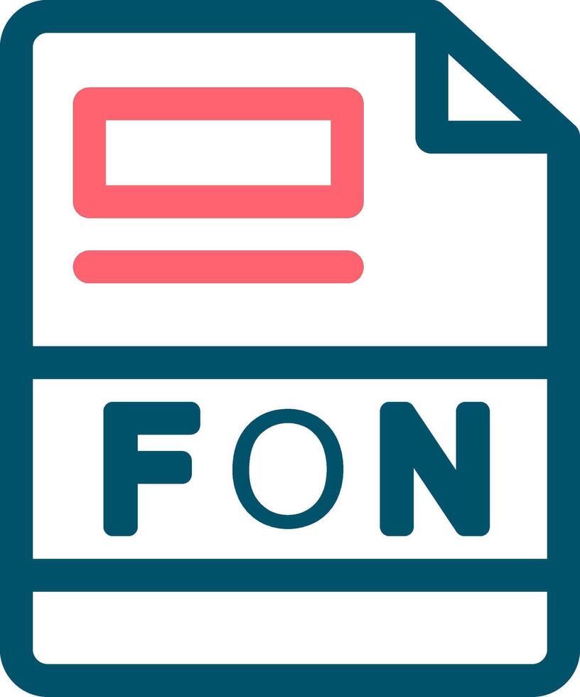 fon creativo icona design vettore