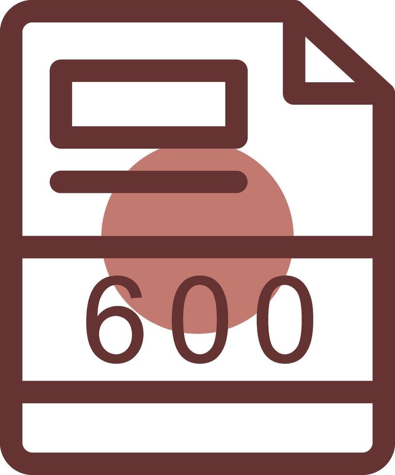 600 creativo icona design vettore