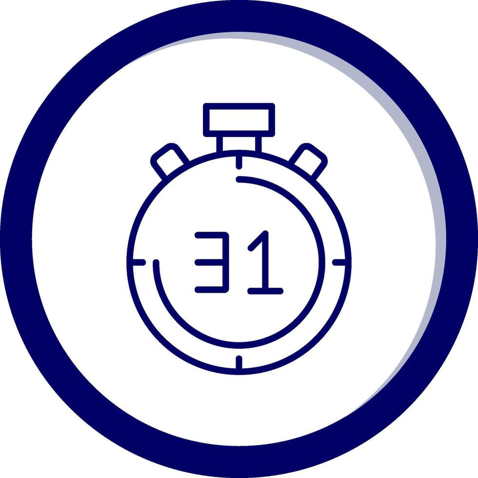 icona di vettore del cronometro