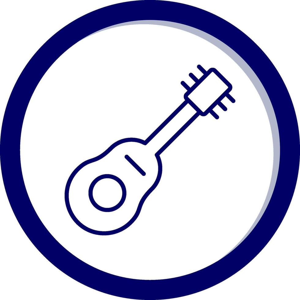 icona del vettore di chitarra