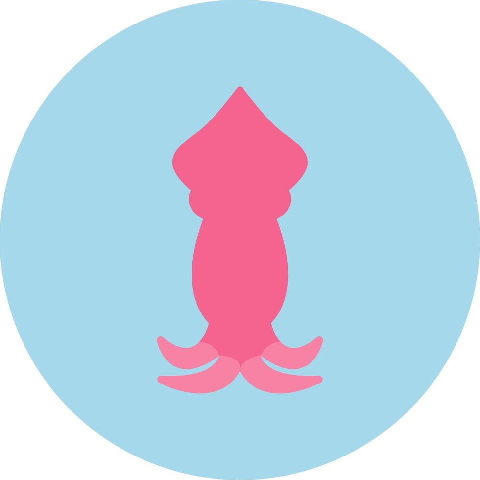 calamaro vettore icona