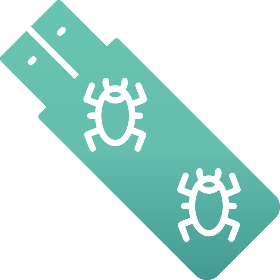 virus chiavetta USB vettore icona