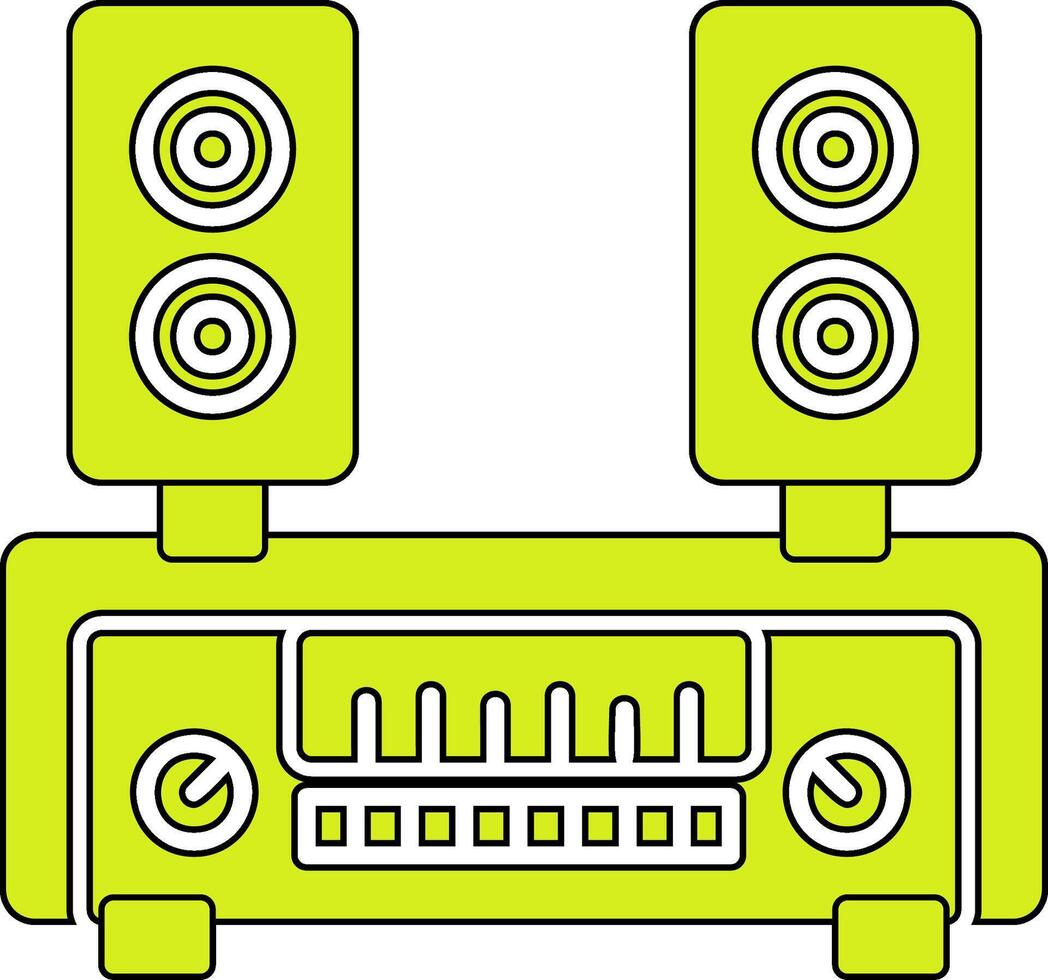 Altoparlanti vettore icona