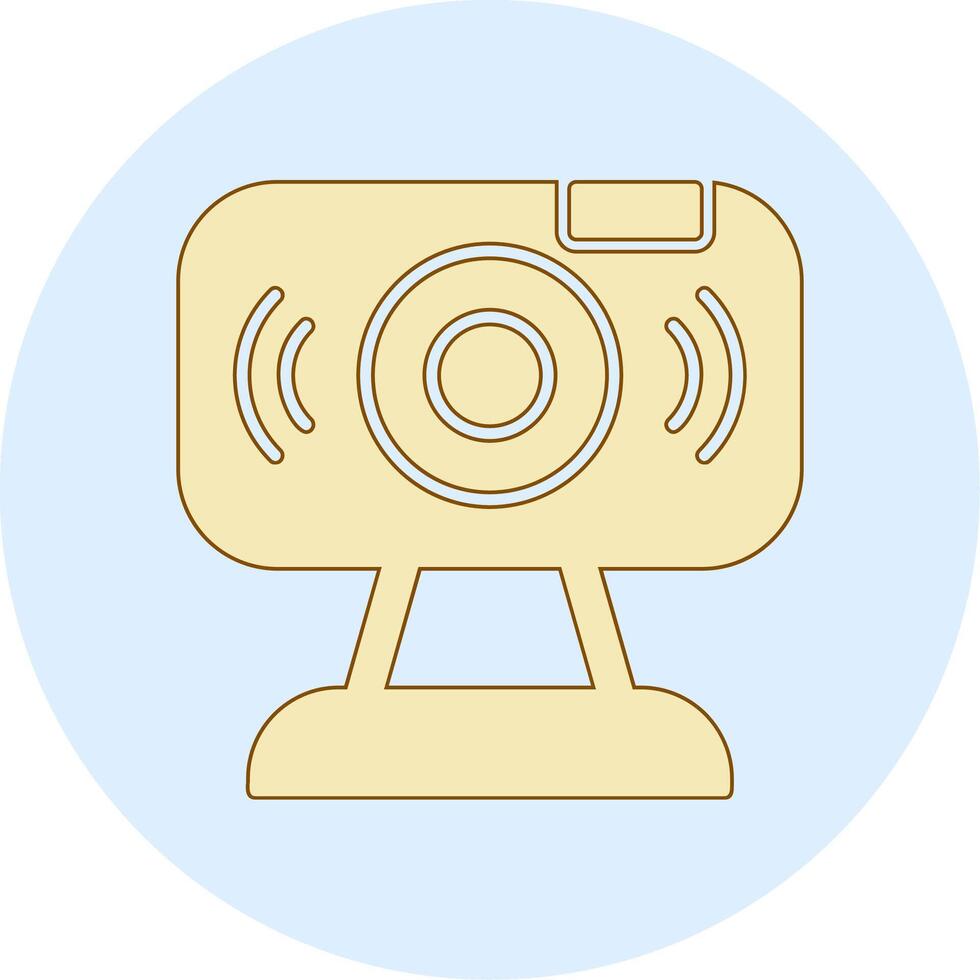 icona di vettore della webcam