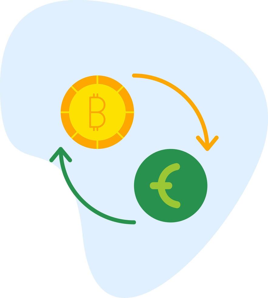 icona del vettore di cambio valuta