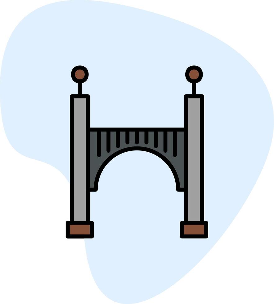 ponte vettore icona