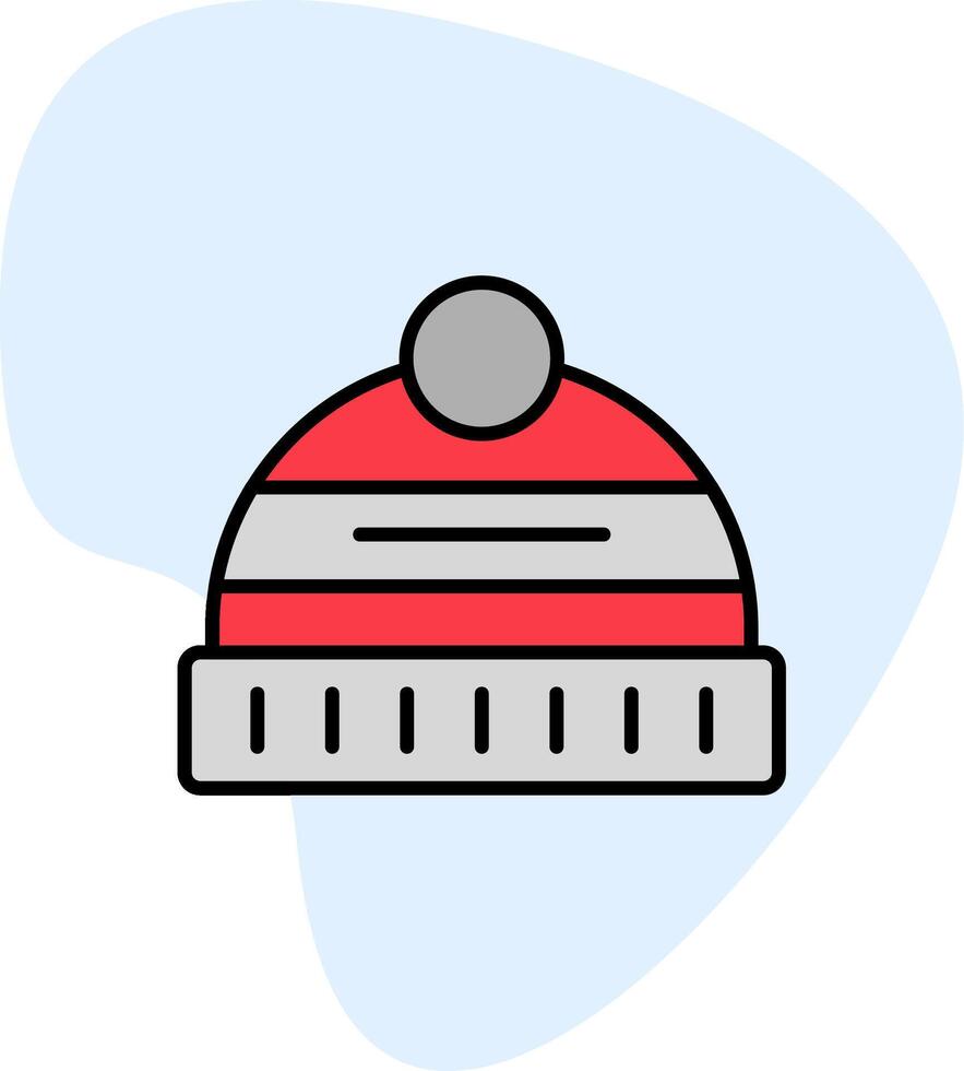 icona vettore cappello invernale