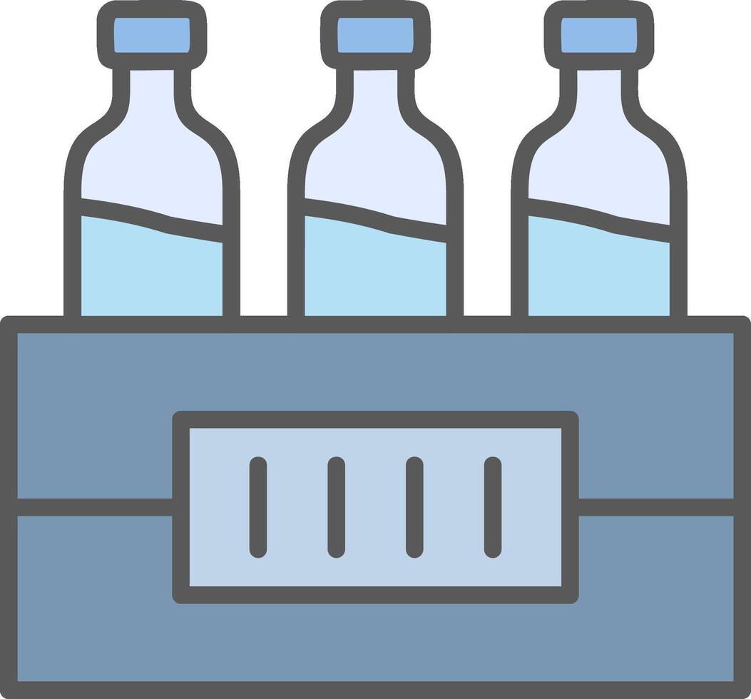acqua bottiglie vettore icona
