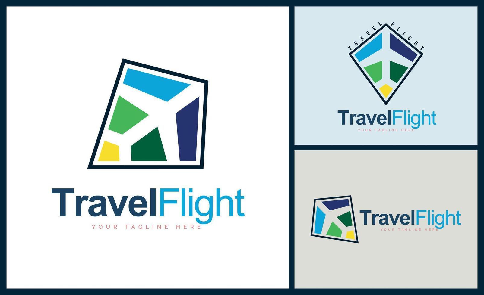 aquiloni aereo aviazione viaggio volo logo design modello per marca o azienda e altro vettore