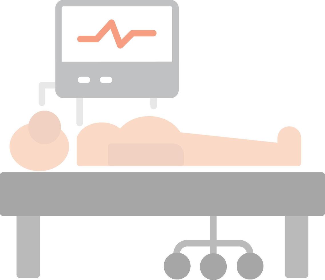 icu camera piatto leggero icona vettore