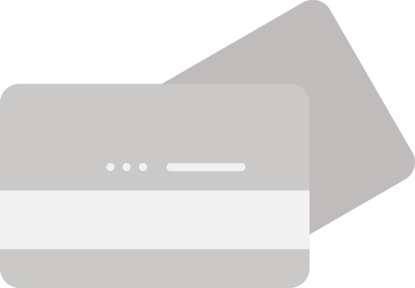 carta pagamento piatto leggero icona vettore