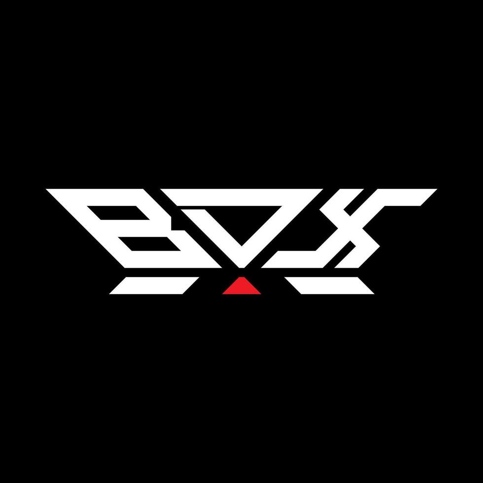 bdx lettera logo vettore disegno, bdx semplice e moderno logo. bdx lussuoso alfabeto design