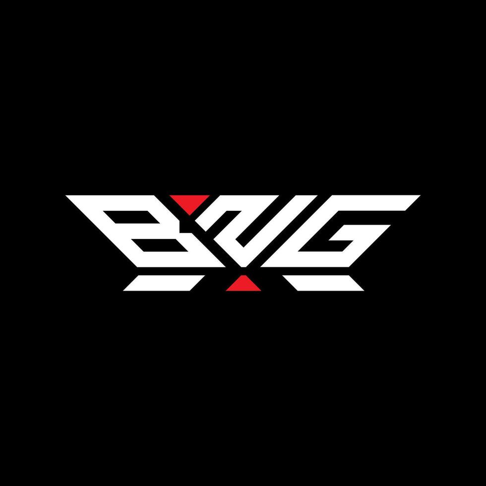 bng lettera logo vettore disegno, bng semplice e moderno logo. bng lussuoso alfabeto design