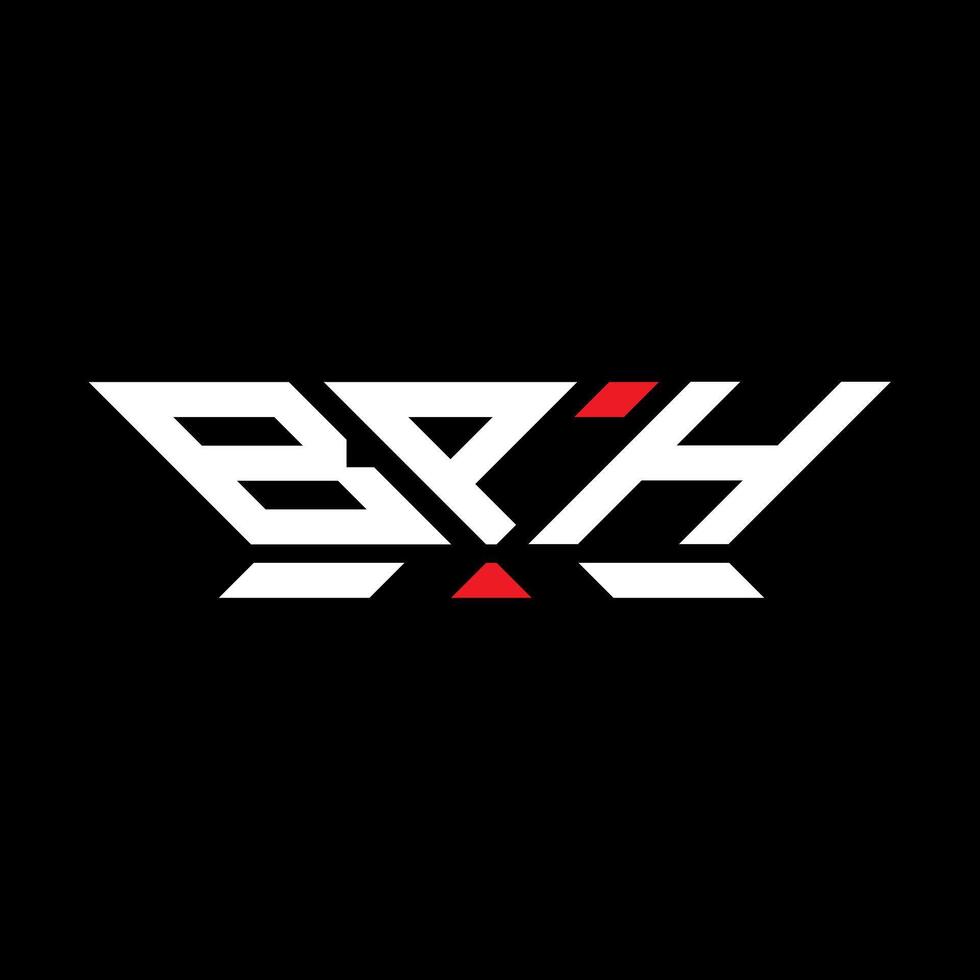 bph lettera logo vettore disegno, bph semplice e moderno logo. bph lussuoso alfabeto design