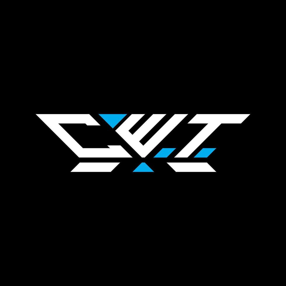 cwt lettera logo vettore disegno, cwt semplice e moderno logo. cwt lussuoso alfabeto design