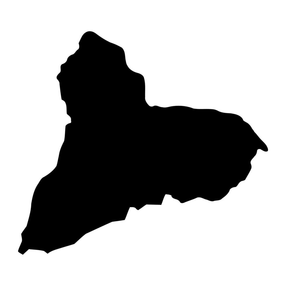tacuarembo Dipartimento carta geografica, amministrativo divisione di Uruguay. vettore illustrazione.