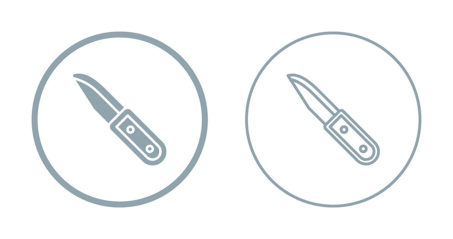 tasca coltello vettore icona