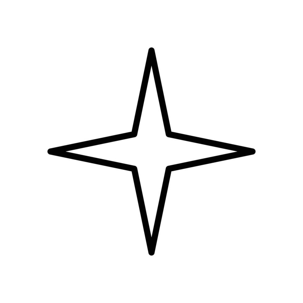 stella icona vettore design modello nel bianca sfondo