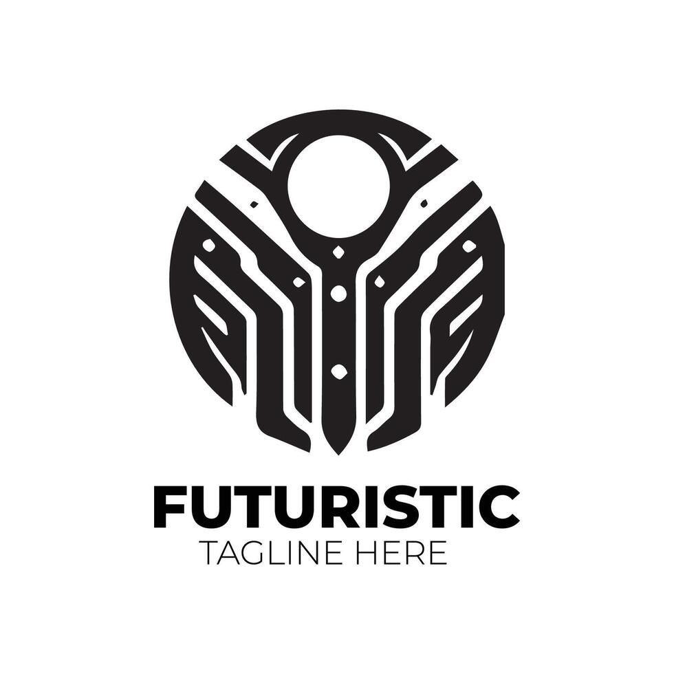 futuristico elementi per design vettore