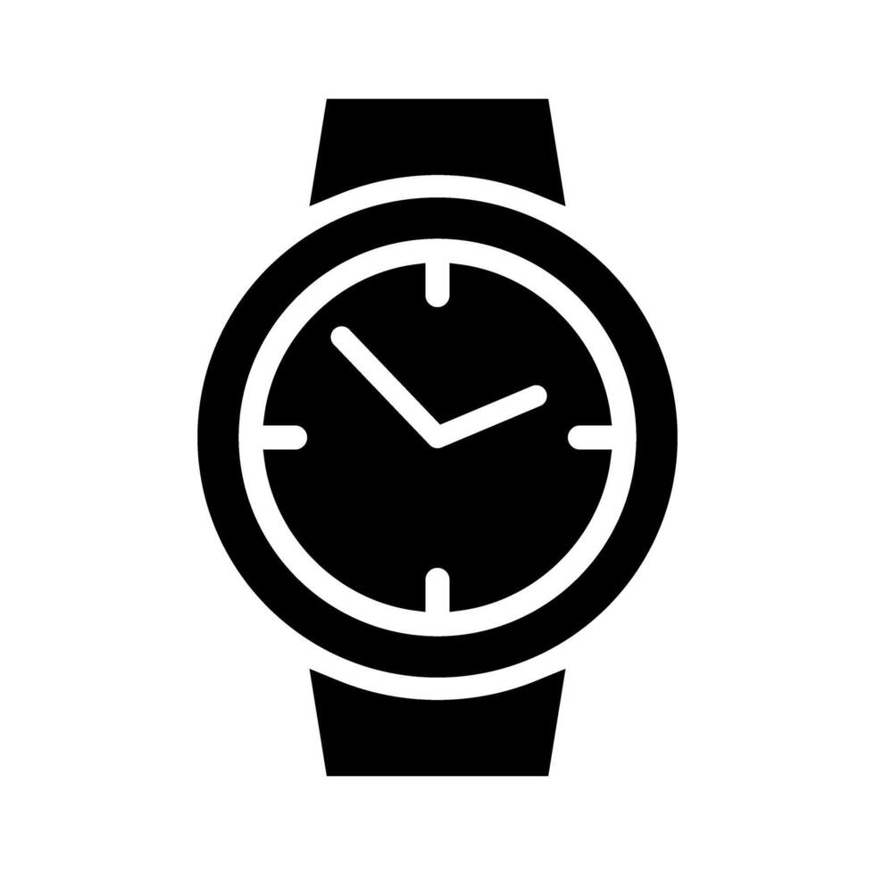 polso orologio icona vettore impostare. braccialetto orologio illustrazione cartello collezione. tempo simbolo. ora logo.