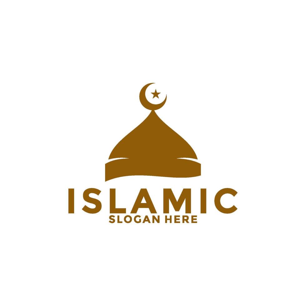 moderno islamico lusso logo vettore modello, musulmano logo icona