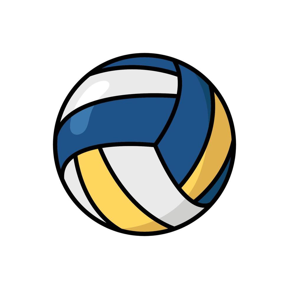 volley palla icona vettore design modello nel bianca sfondo