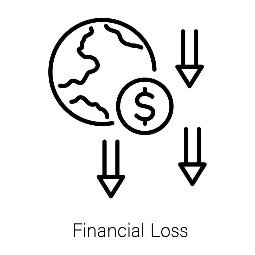 di moda finanziario perdita vettore