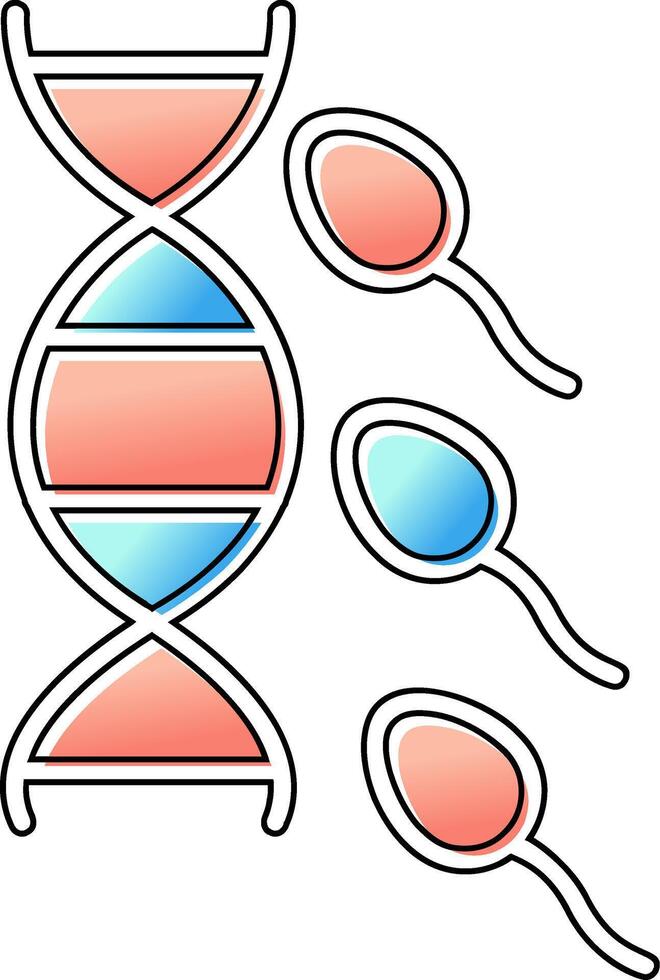 sperma vettore icona