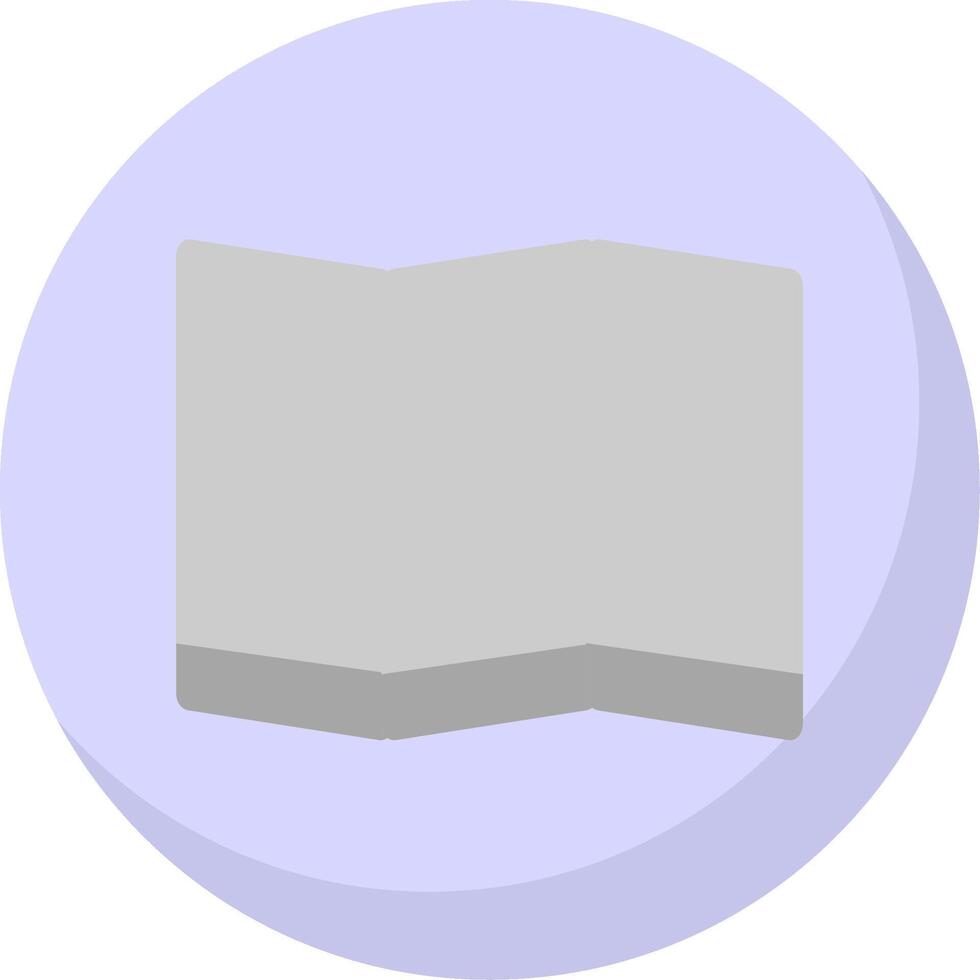 pieghevole schermo piatto bolla icona vettore