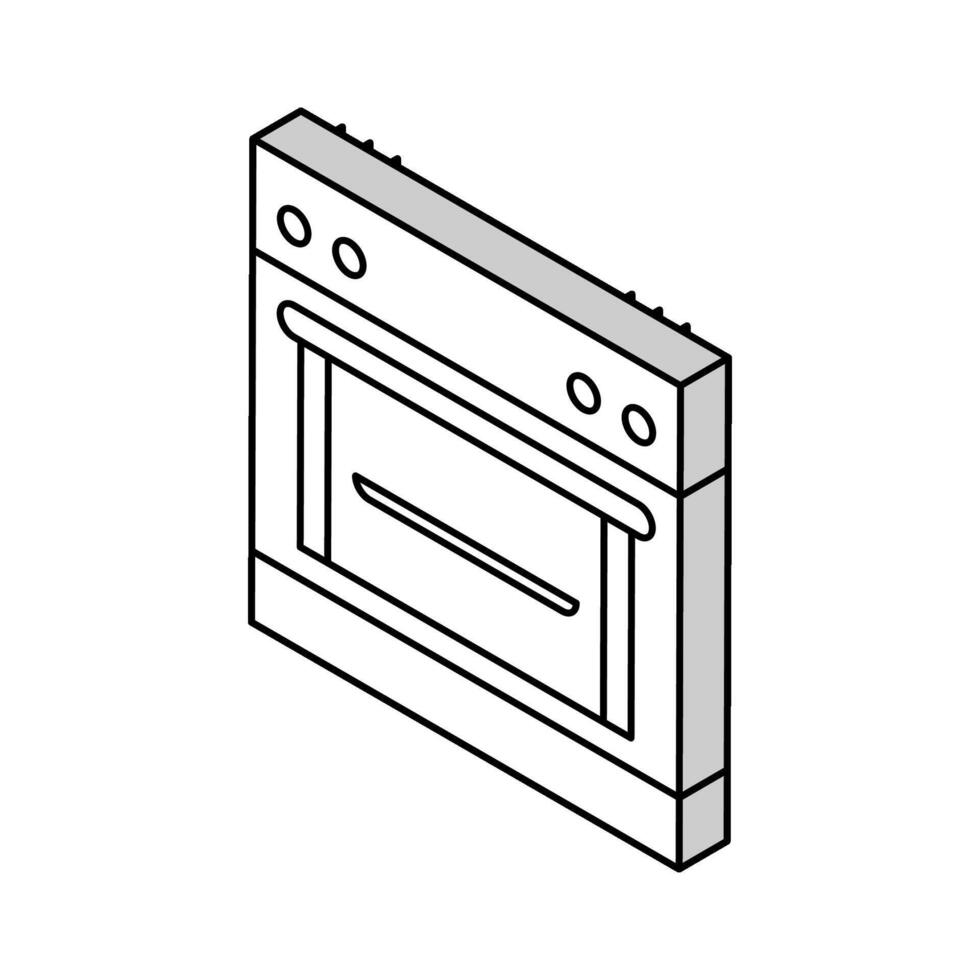 gas gamma isometrico icona vettore illustrazione