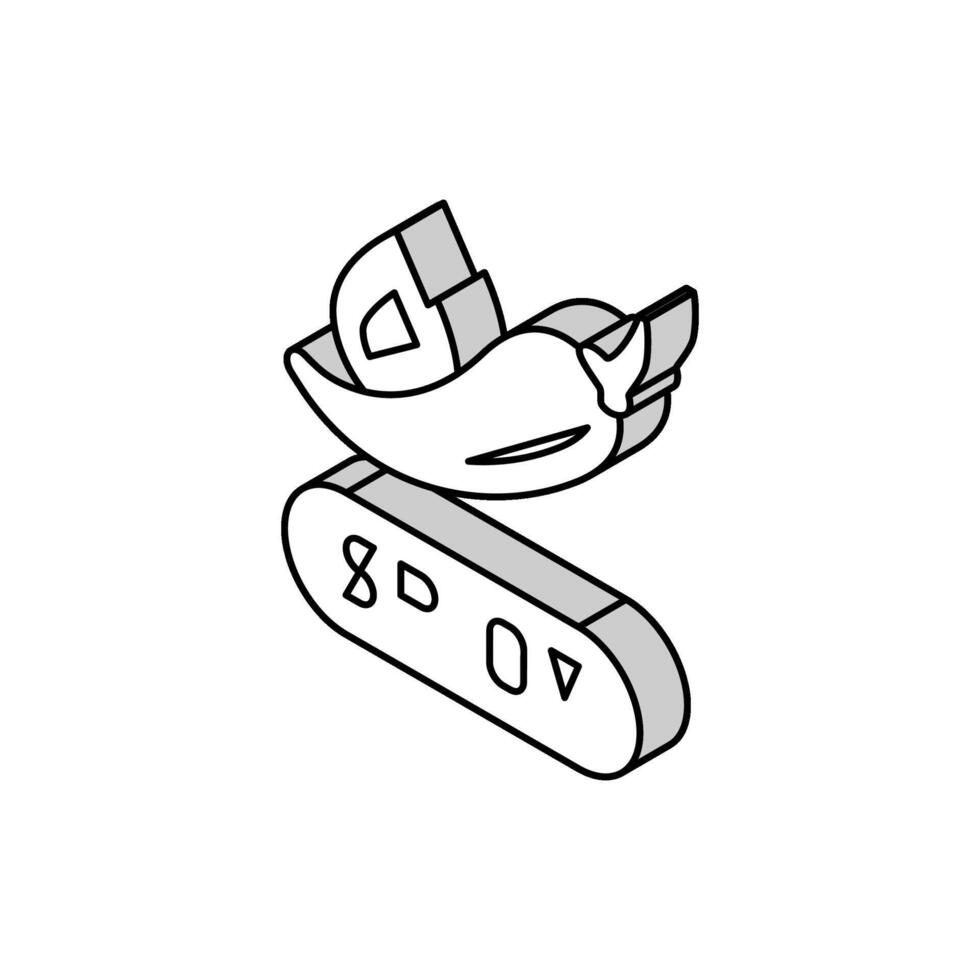 speziato livello speziato isometrico icona vettore illustrazione