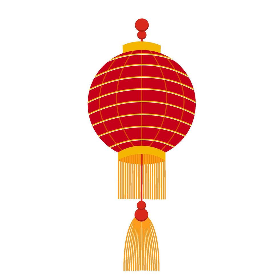 affascinante Cinese lanterna illustrazione vettore