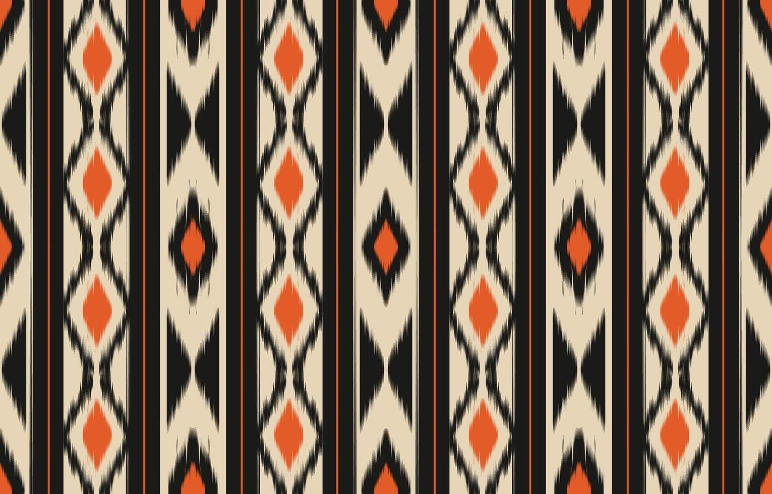 etnico astratto ikat arte. azteco ornamento Stampa. geometrico etnico modello senza soluzione di continuità colore orientale. design per sfondo ,tenda, tappeto, sfondo, vestiario, avvolgere, batik, vettore illustrazione.