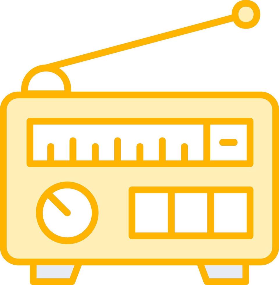 icona di vettore della radio