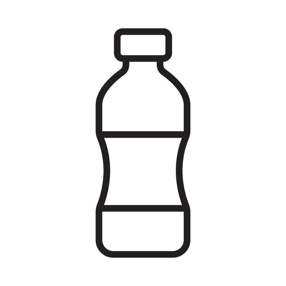 acqua bottiglia icona design vettore modello