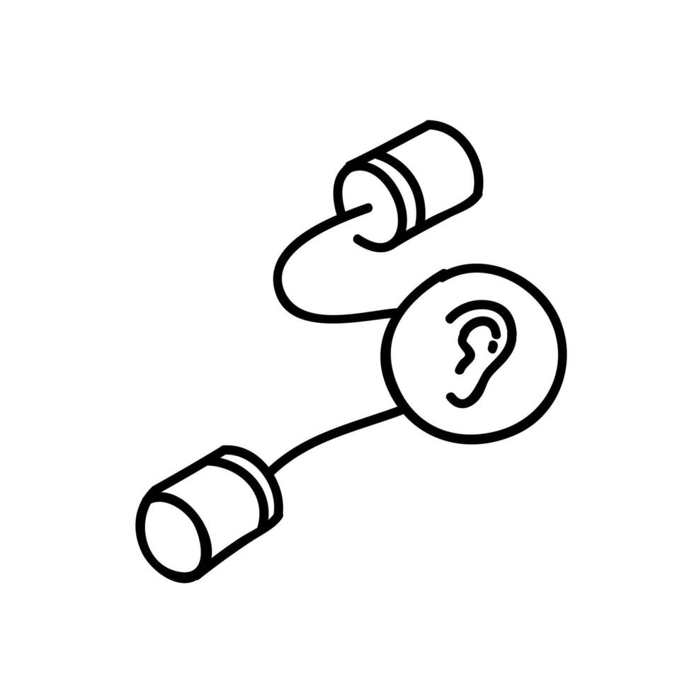 comunicazione intercettazione icona. mano disegnato vettore illustrazione. modificabile linea ictus.