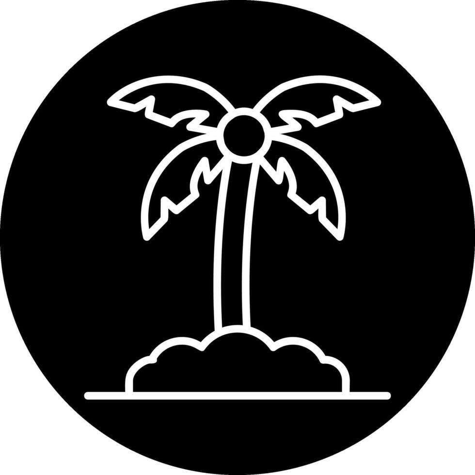 palma foglia vettore icona
