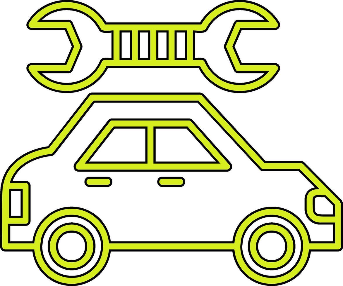 auto Manutenzione vettore icona