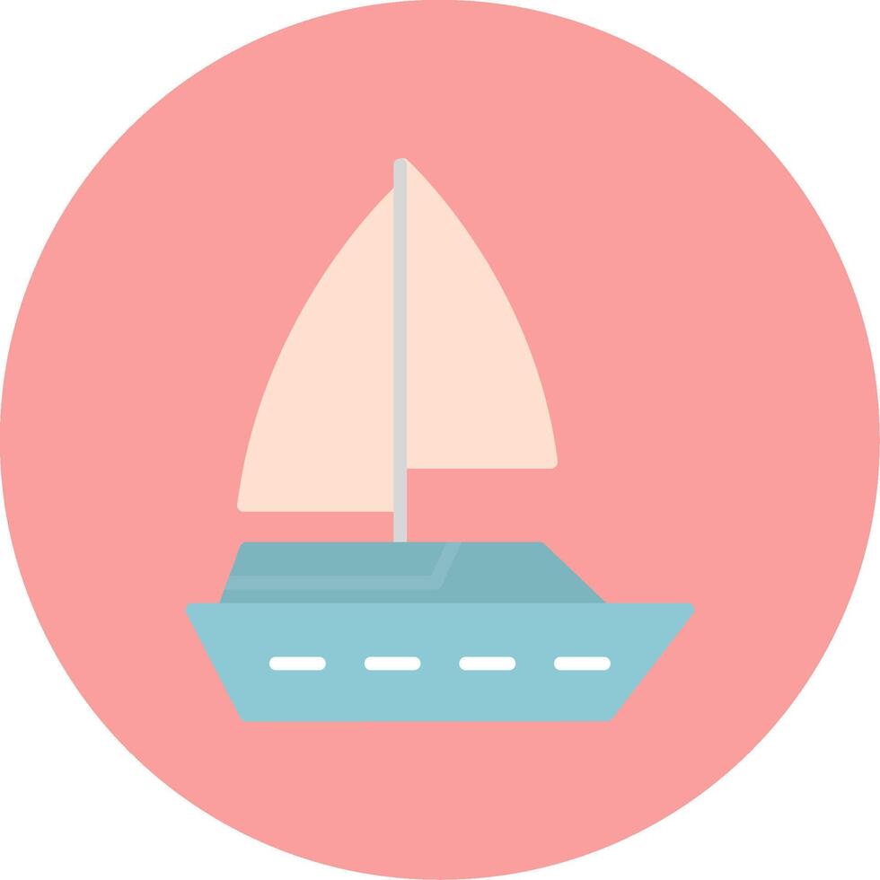 icona del vettore della barca