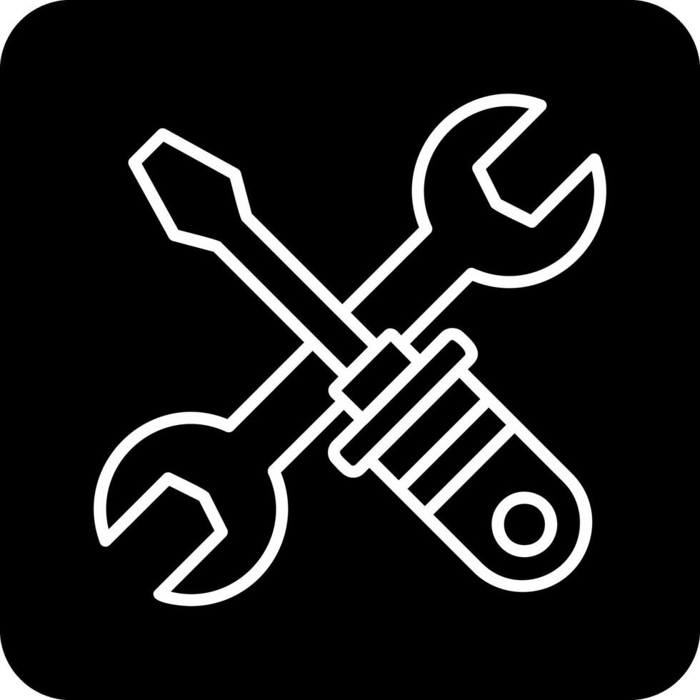riparazione utensili vettore icona