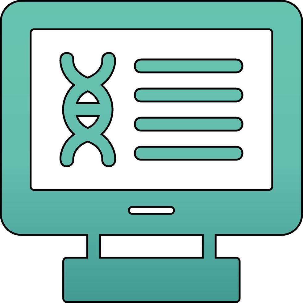 cromosoma vettore icona