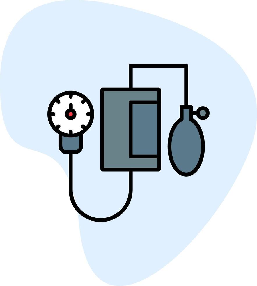 icona del vettore della pressione sanguigna
