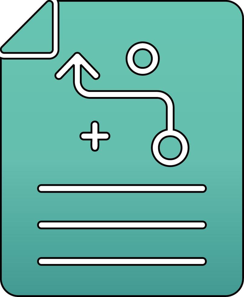 icona di vettore di strategia
