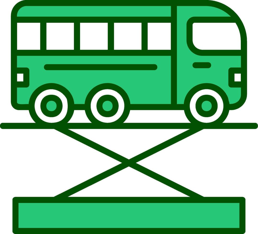 autobus Jack vettore icona