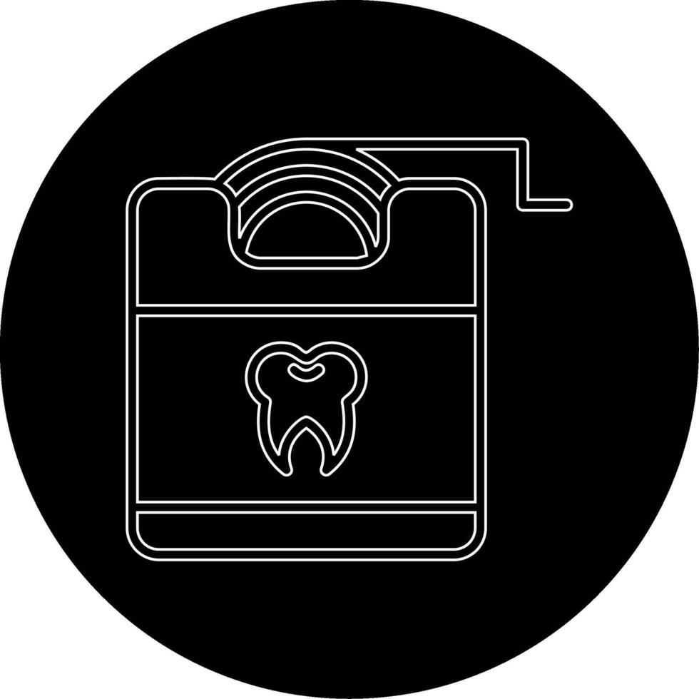 dentale filo vettore icona