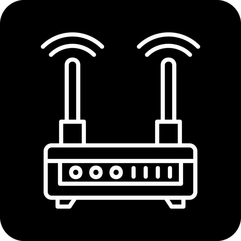 Wi-Fi router vettore icona