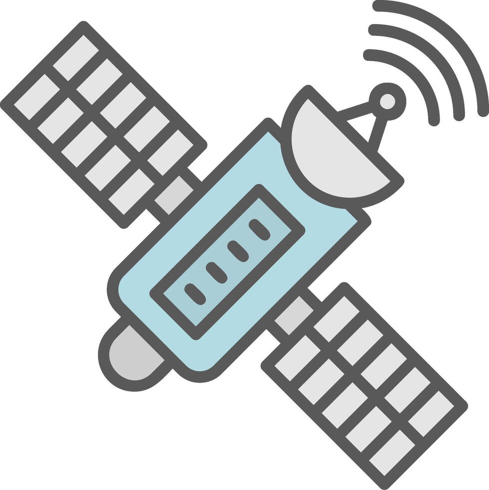 icona del vettore satellitare